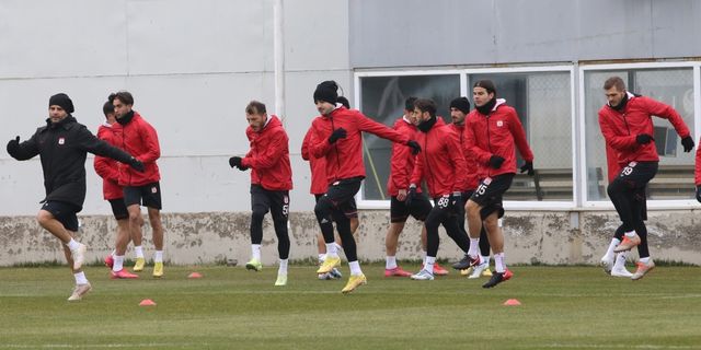 Sivasspor, Adana Demirspor maçı hazırlıklarını sürdürdü