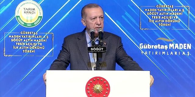 Cumhurbaşkanı Erdoğan: Karadeniz gazı mart sonu hanelere verilecek