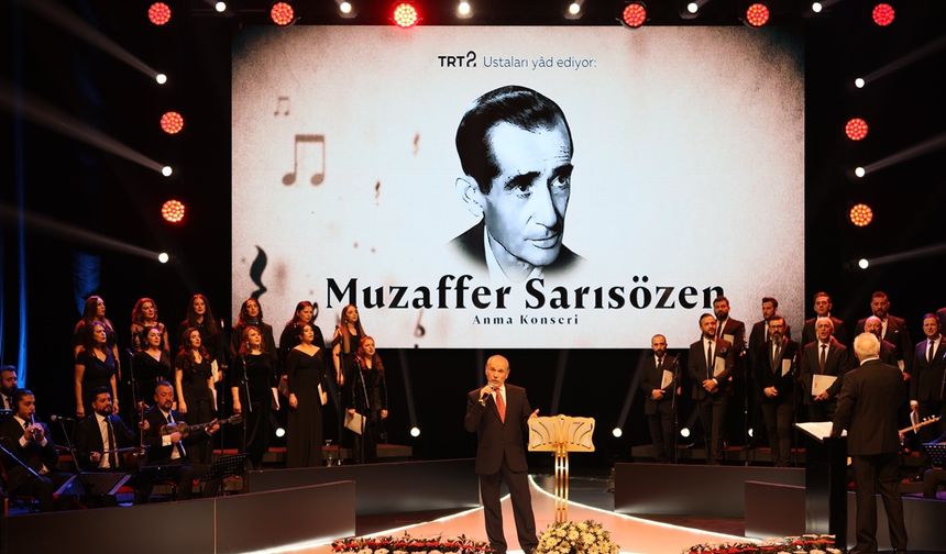 Muzaffer Sarısözen konserle anıldı