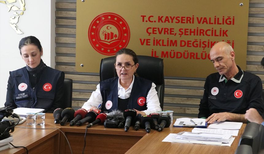 Kayseri'de 467 ağır hasarlı yapı tespit edildi